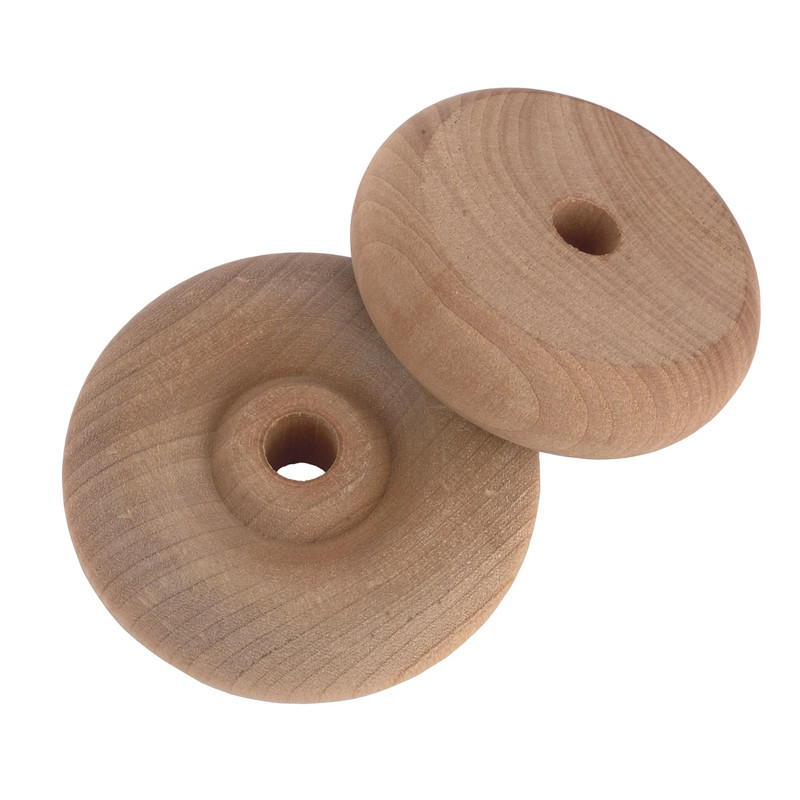 Wooden Toy Wheel - Diameter:2-1/4" - Pieces:1-Piece